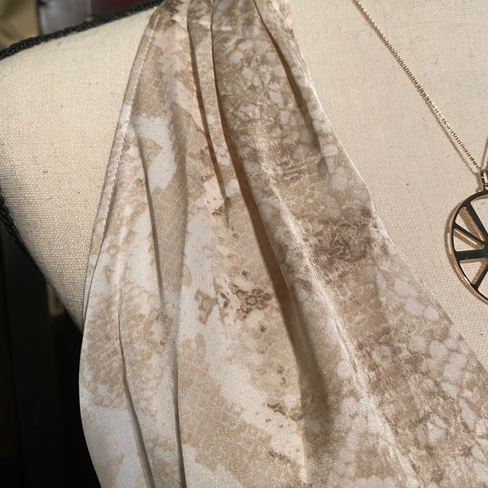 Whbm Halter Style Top W/ Snake Pattern - image 3